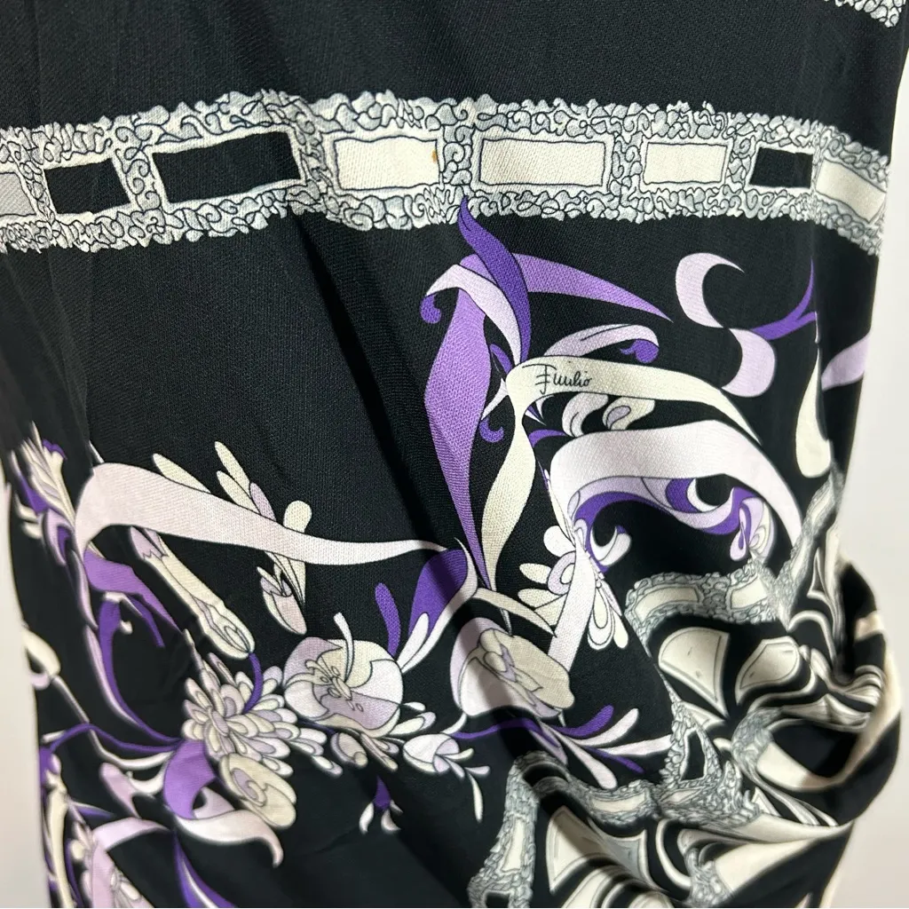 EUC Emilio Pucci Asymmetrical Sheath Dress Womens‎ 6 - Image 6