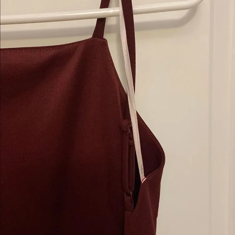 Lulu's Burgundy Jumpsuit Size Large New With Tags - Image 8