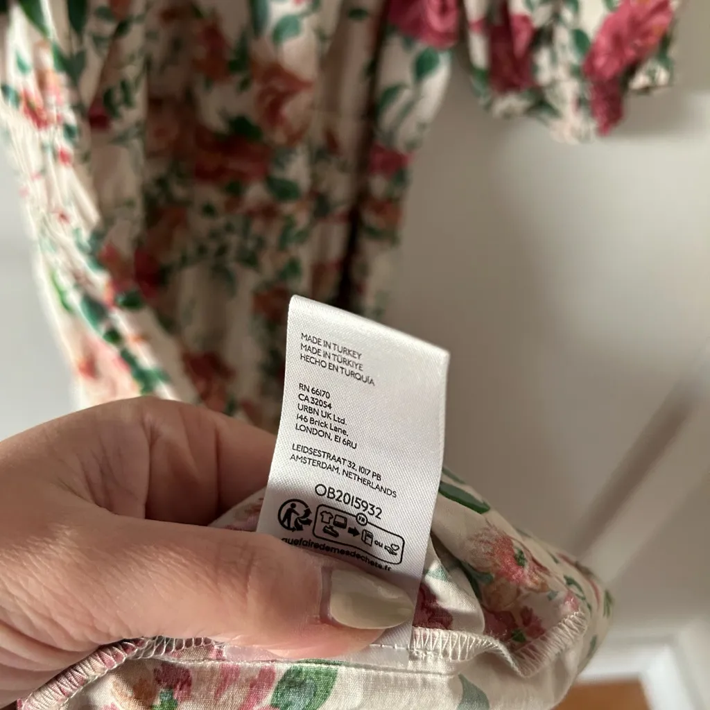 Anthropologie The Somerset Maxi Dress Puff Sleeve Edition in Floral size XL - Image 7