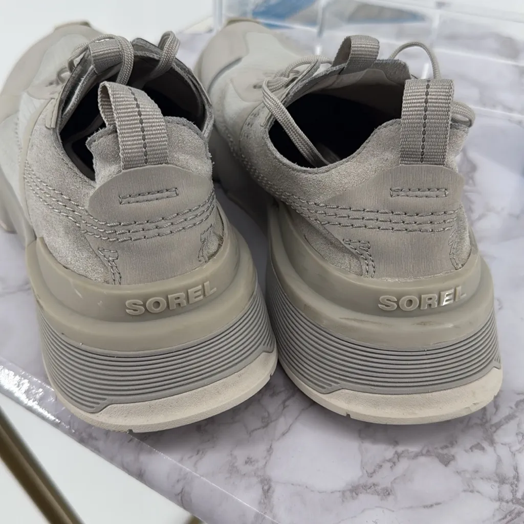 Sorel Kinetic Rush Ripstop Sneakers Gray‎ Outdoor Active Lace Up Sz 8.5 Running - Image 4