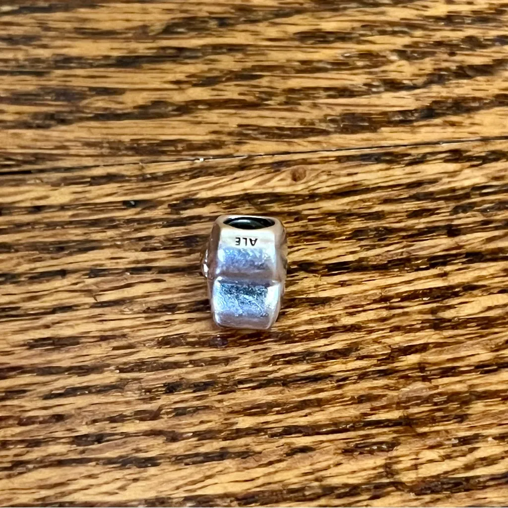 Pandora Moments Charm - Happy Anniversary with Gold Heart S925/14k 791290 - Image 8