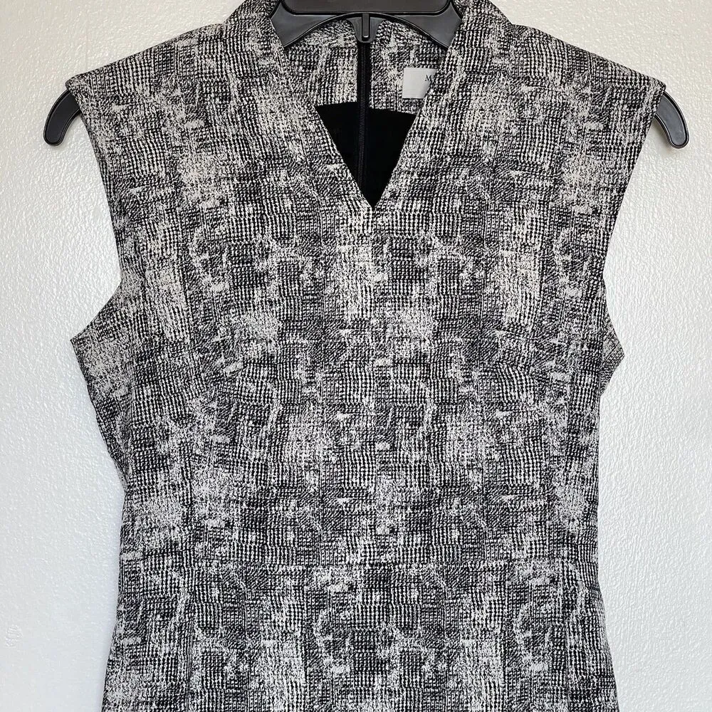 MM. Lafleur Dress Sz 0 The Aditi in Crackle Shift Office Wear Corpcore Corporate - Image 4