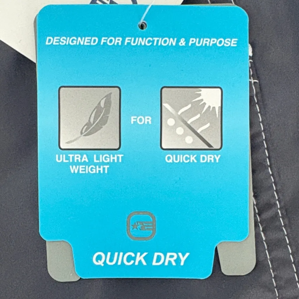 NWT Free Country Dark Grey Women's Swim Shorts with pockets - Image 15