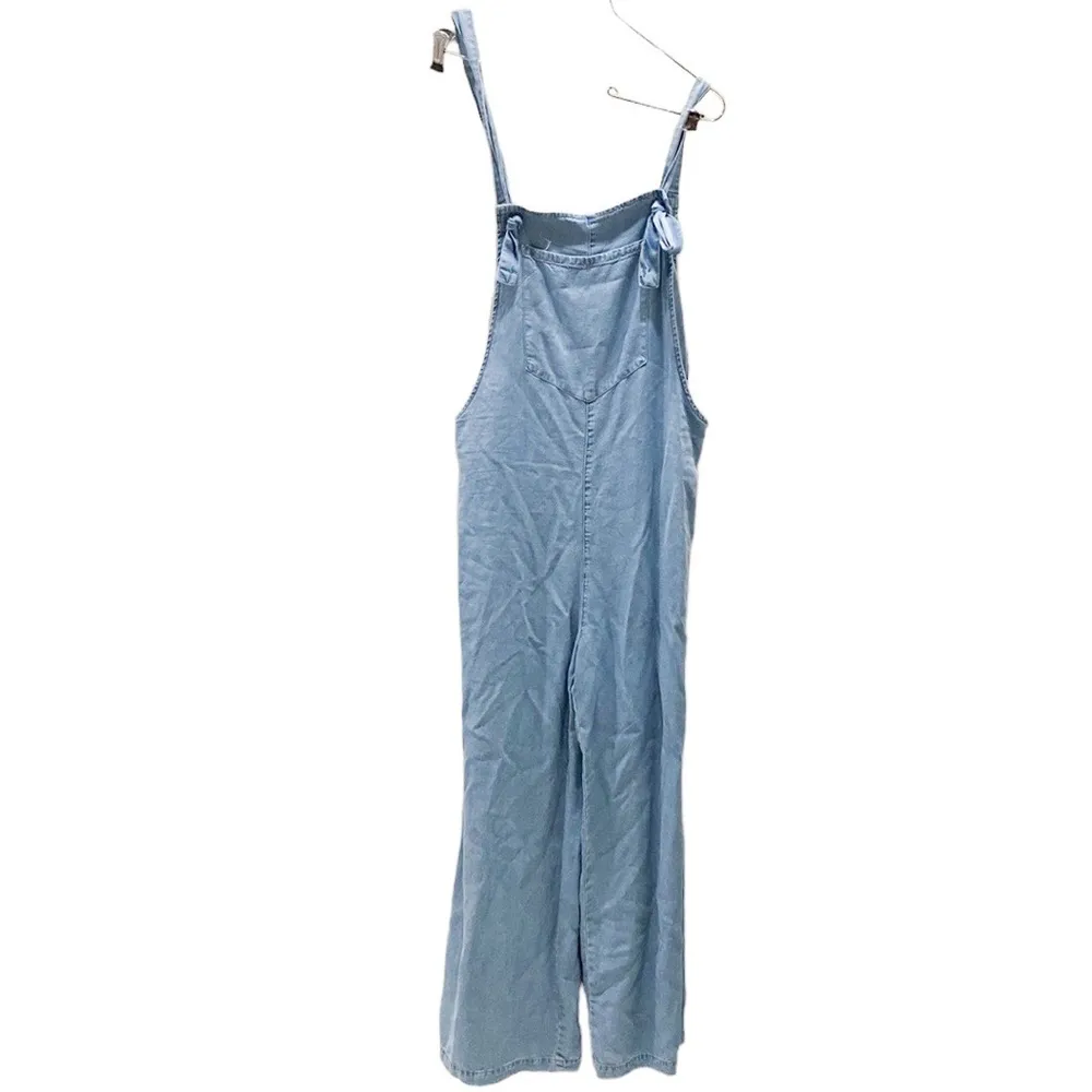 light soft cotton denim overalls - Image 2
