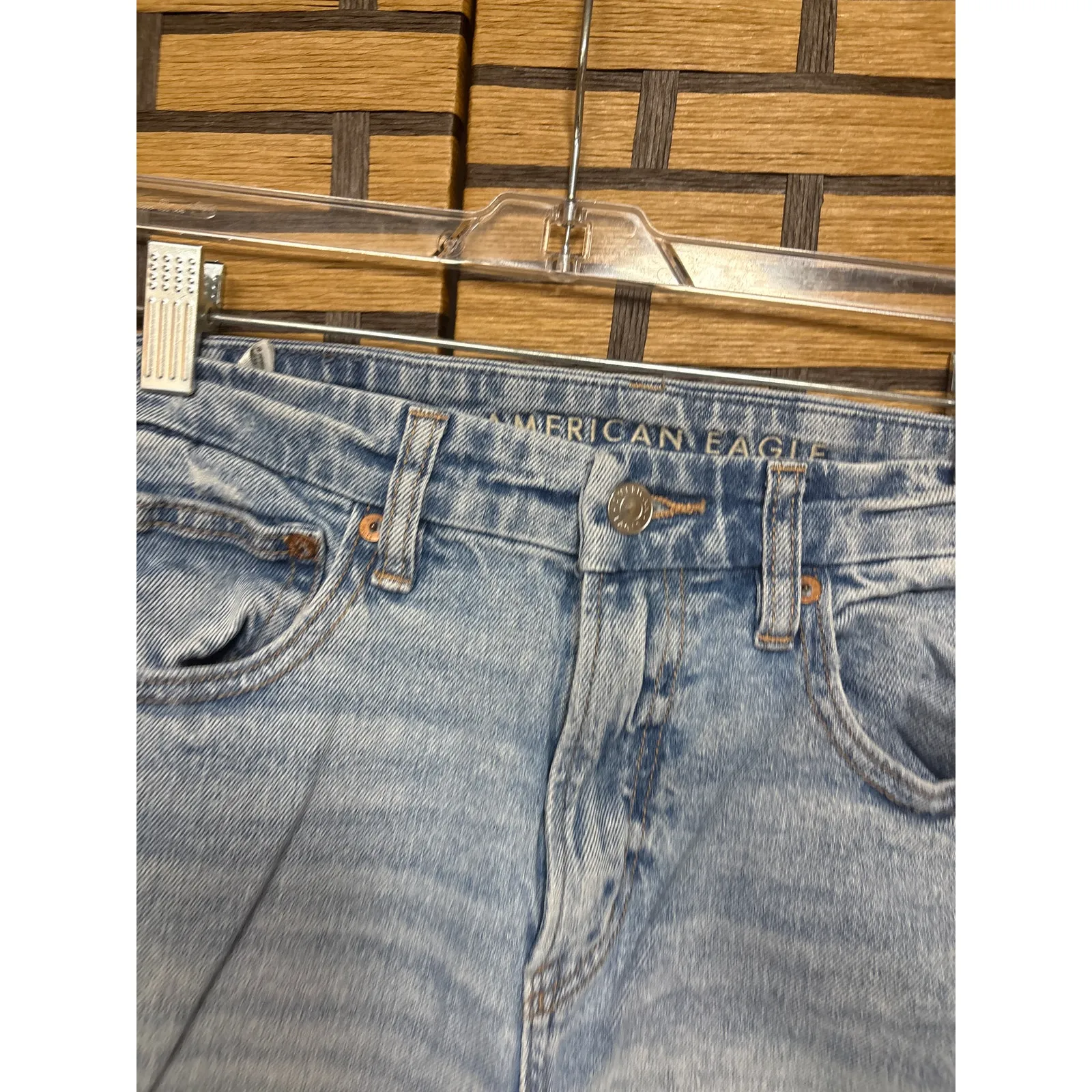 American Eagle Curvy 90’s Straight Jeans Size 2 - Image 3