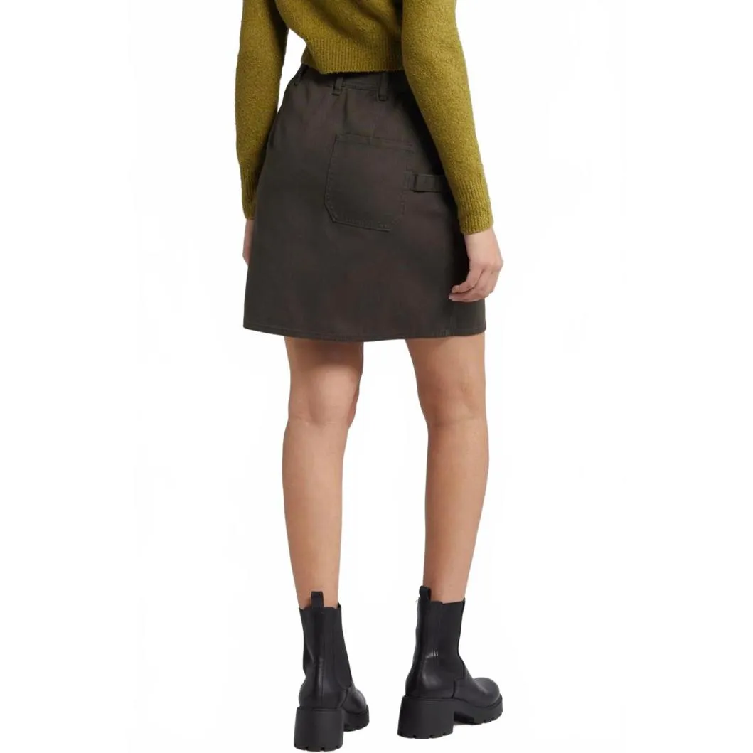 Vero Moda High Waist Cargo Mini Skirt PEAT OLIVE GREEN XS - Image 2