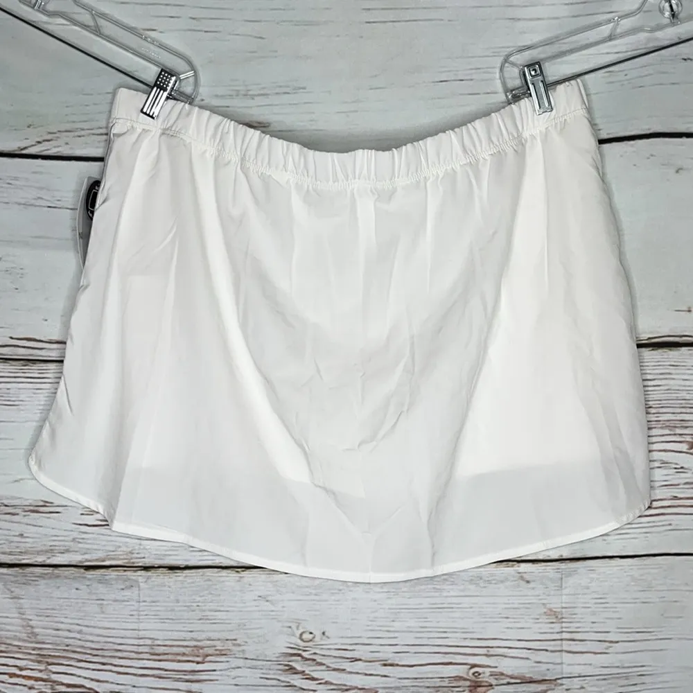 Nine West Active NWT Size 3X White Athletic Skort - Skirt w/ Shorts - Image 2