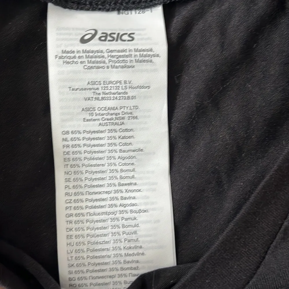 ASICS Women’s Meshed Short sleeve performance tee in black size Large - Image 3