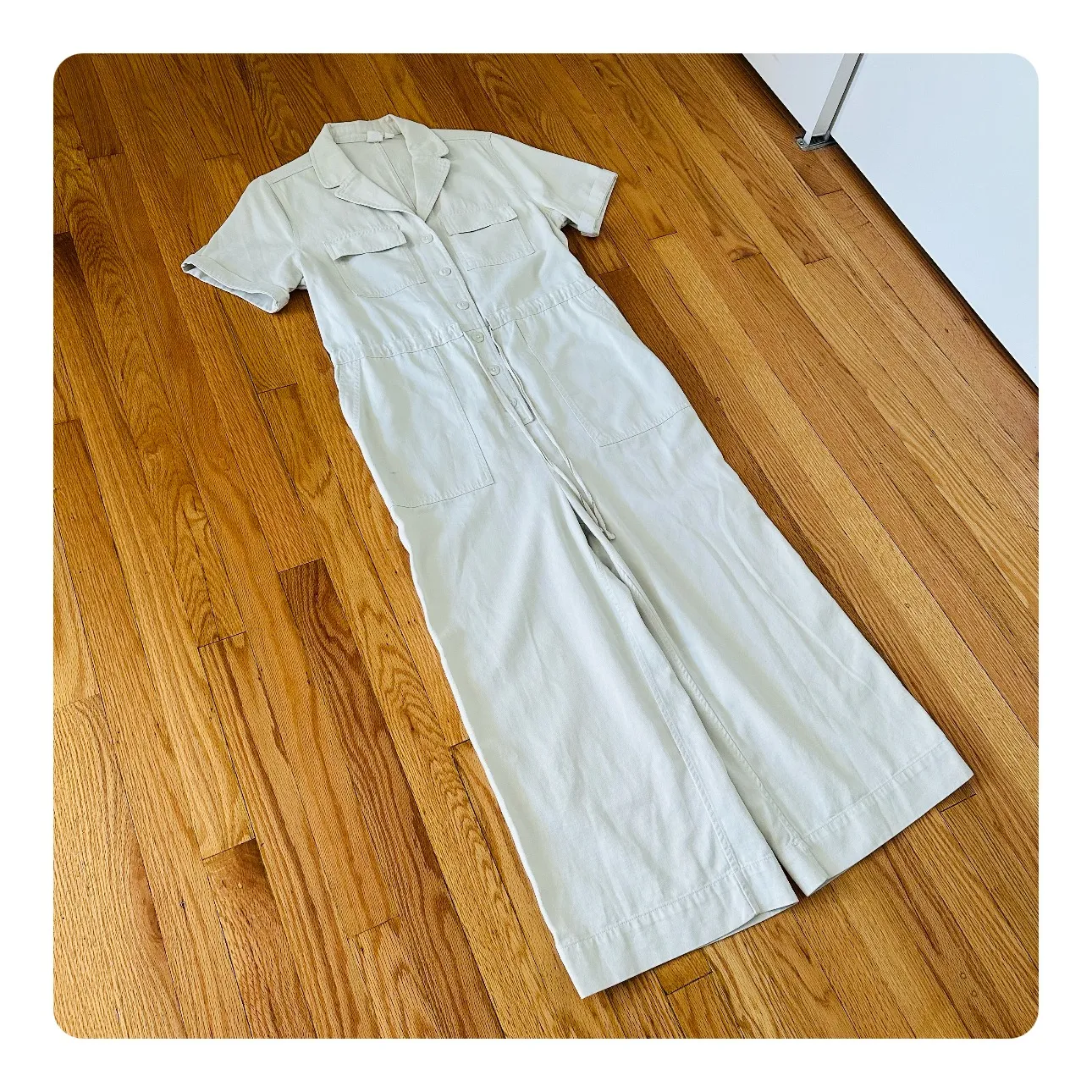 ★  Utility Jumpsuit - Color Off white/ Grey Stone ★ - Image 4