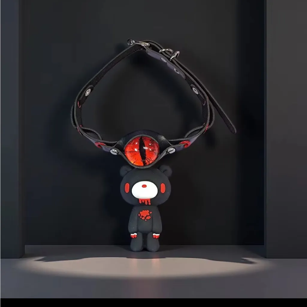 Black and Red Bear Choker - Image 2