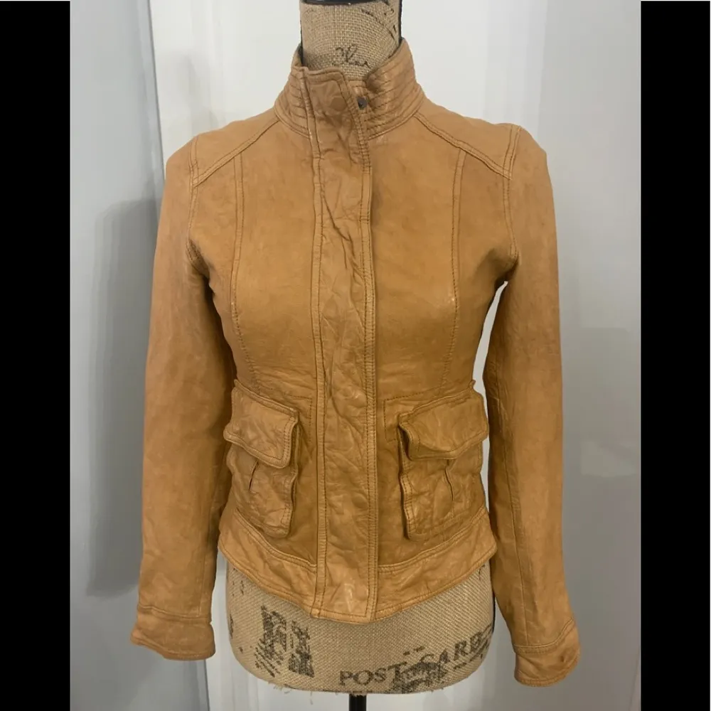 Lucky Brand  Lamb Leather Jacket - Image 2