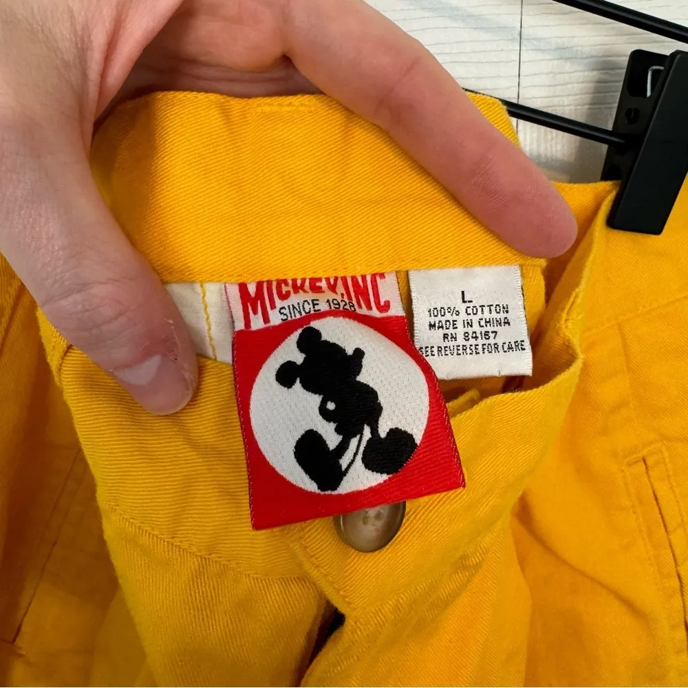 Vintage MICKEY INC Minnie Hawaiian embroidered mom shorts Sz LG - Image 2