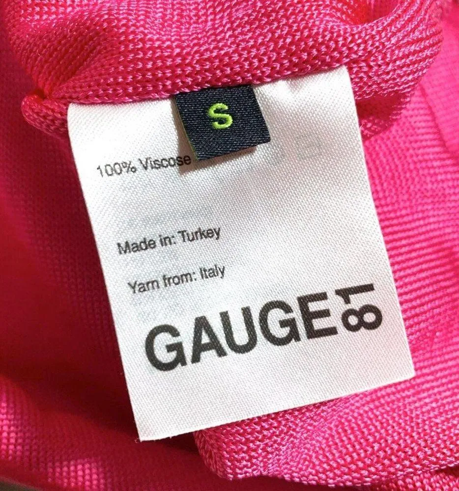 Gauge81 NEW Beja Short One Shoulder Mini Dress Revolve in Fuchsia Pink Small - Image 11