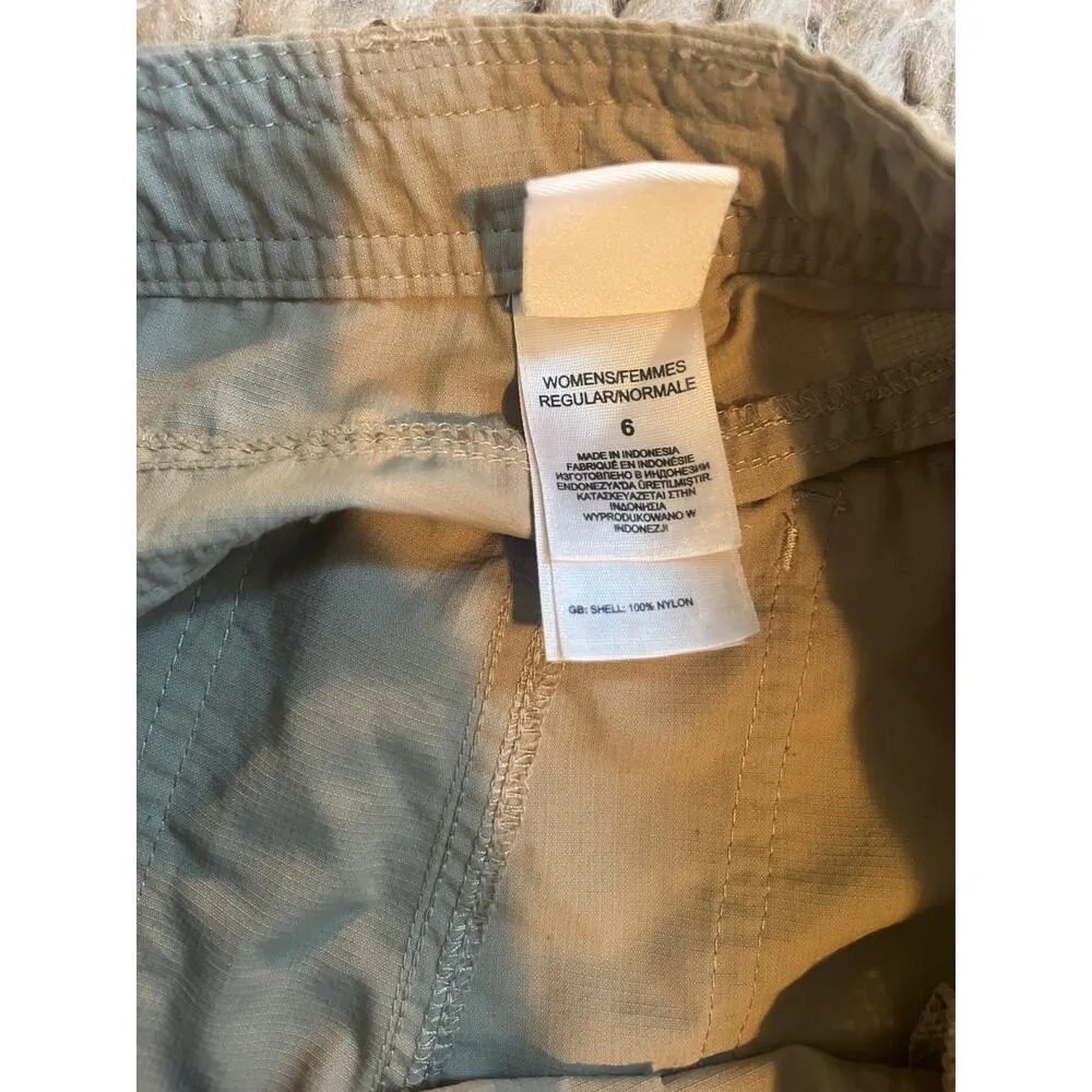 The North Face hiking pants tan size 6 - Image 4