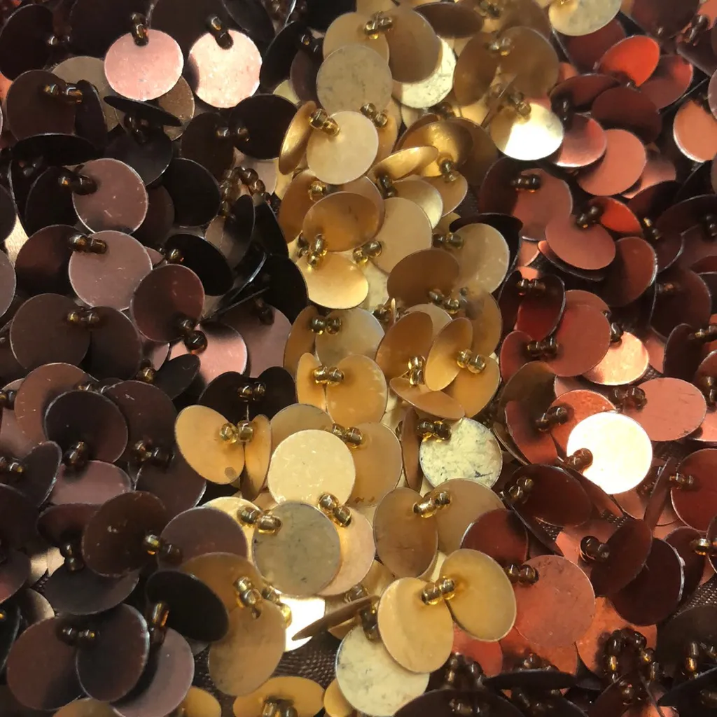 Sequin and beaded small handbag/clutch - Image 3