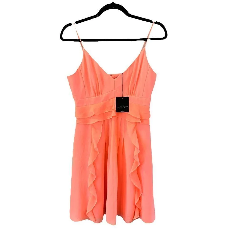 Nanette Lepore Merengue ruffle mini Dress NWT - Image 3