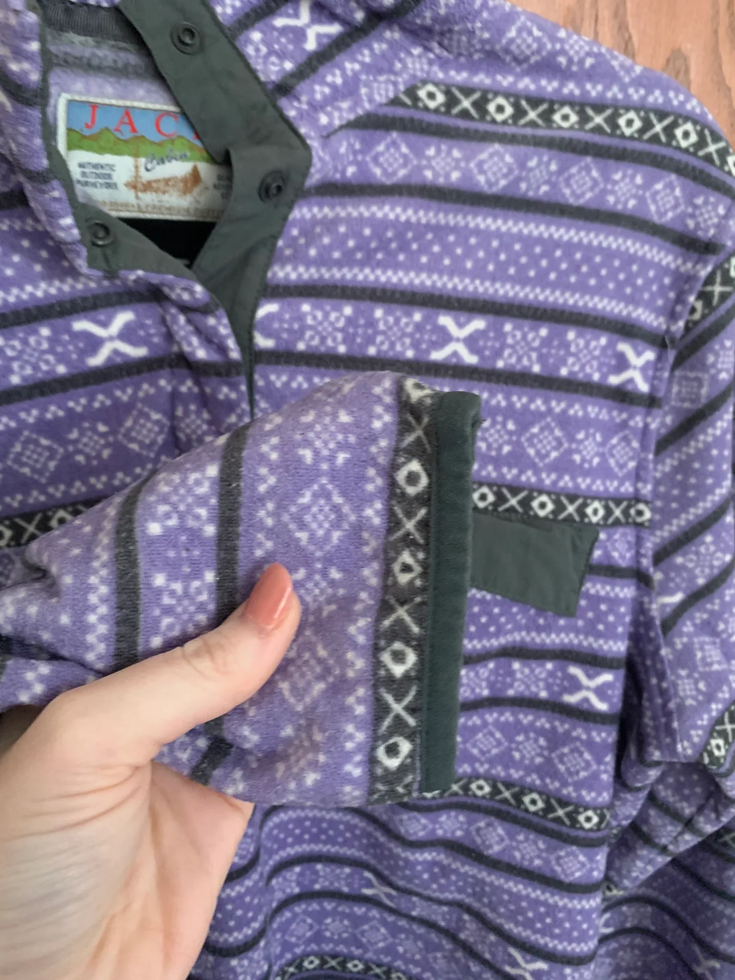 Cabin Fair Isle Fleece Pullover - Image 4