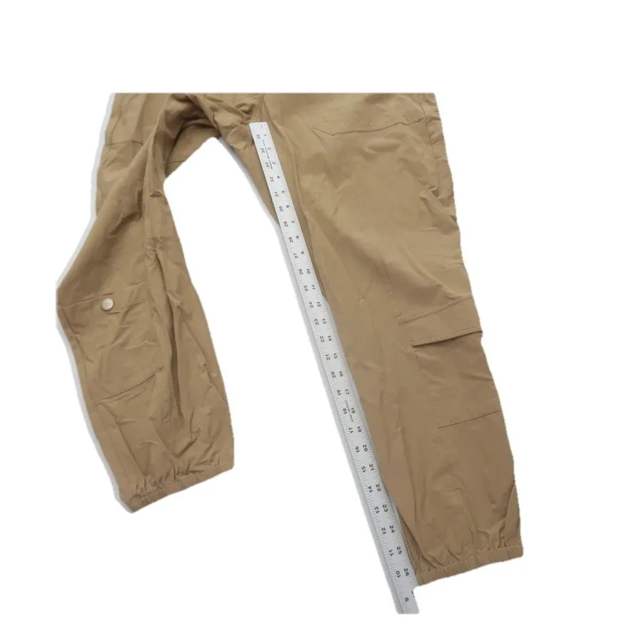 CABI Galaxy Cargo Pants Women's M Tan Jogger Elastic Neutral Outdoorsy - Image 4