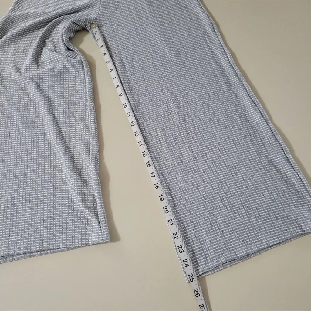Caution To The Wind Light Gray Striped Jumpsuit NWT - Image 9