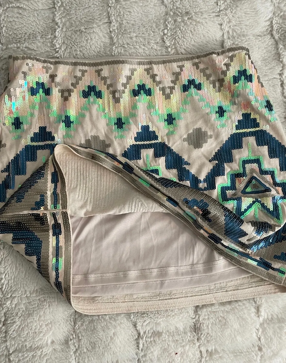 Express sequin skirt  - Image 5