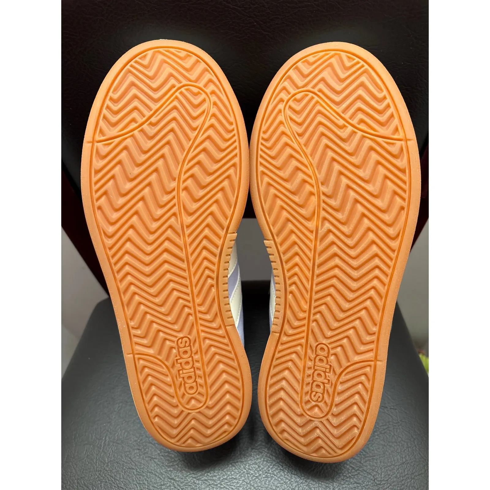 New Adidas Grand Court Alpha 00s Blue Suede Lace Up Sneakers  Women's 8.5 - Image 6