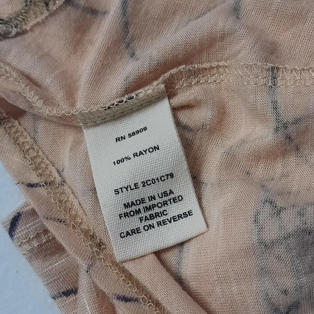 Chelsea & Violet Top Tunic Womens Size Small Long Sleeve Asymmetrical Blouse - Image 6