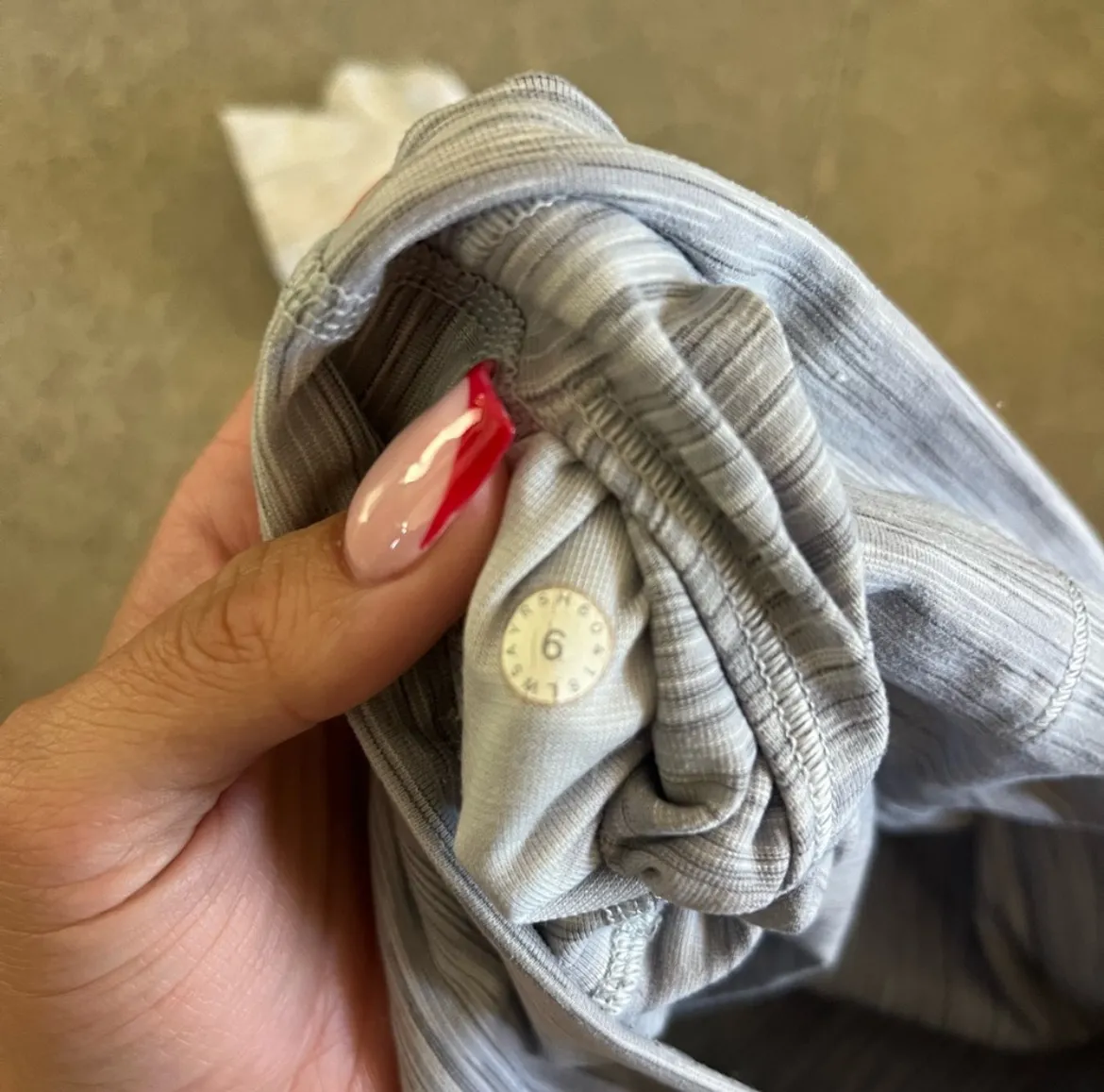 Lululemon Wunder Under Ombré Gray Leggings - Image 5