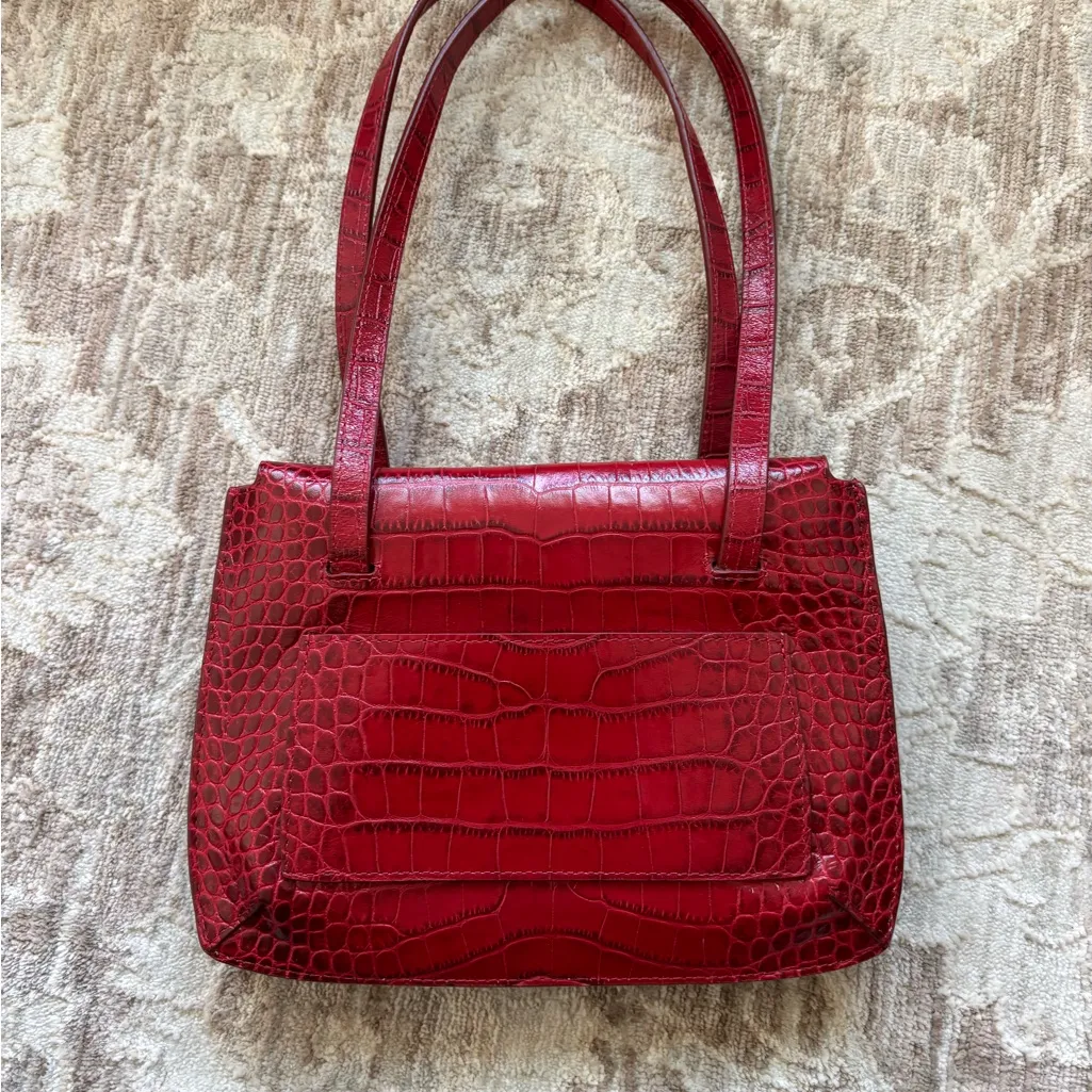 Rouje Paris Apero Bag Red Crocodile - Image 2