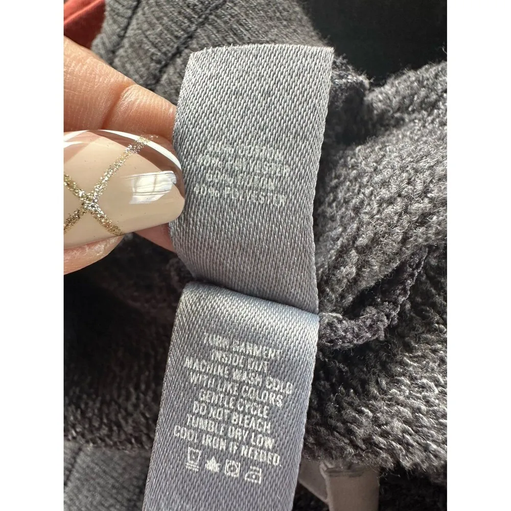 Aerie Women's Black Wide Elastic Band Side Lace Up Loungewear Shortie Shorts M - Image 6