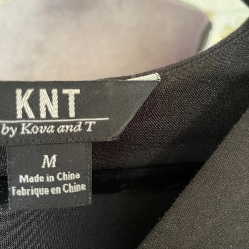 KNT Leather Shorts‎ Romper Size M Black Size M - Image 2