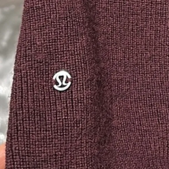 Lululemon  Jacket Wool Time to Thrive Merino Wool Dark Adobe (Heathered) Size 8 - Image 2