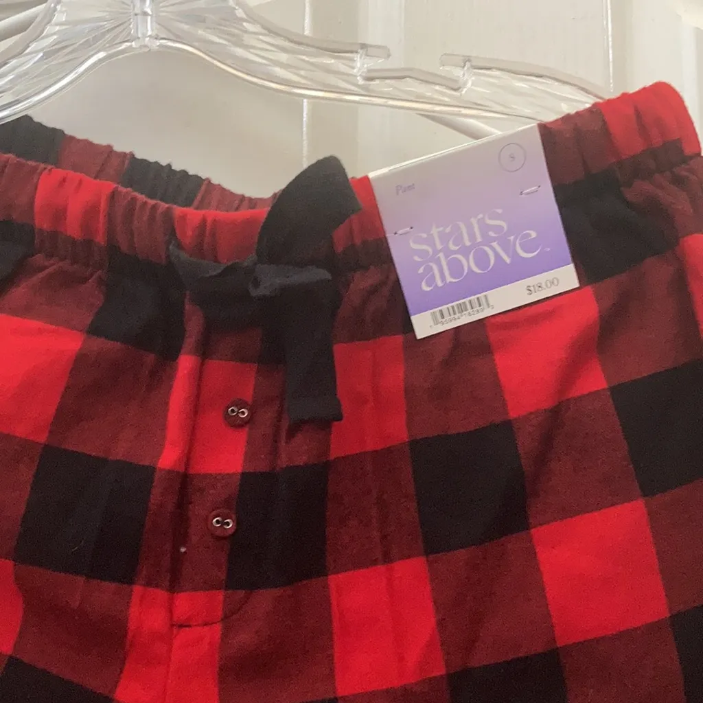FINAL MARKDOWN NWT stars above flannel sleep slacks small - Image 2
