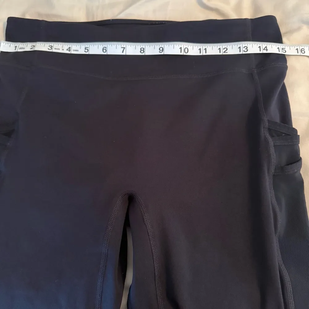 Fabletics Motion 365 Womens Size L Black Mesh Side Pull On Athletic Leggings Gym - Image 8