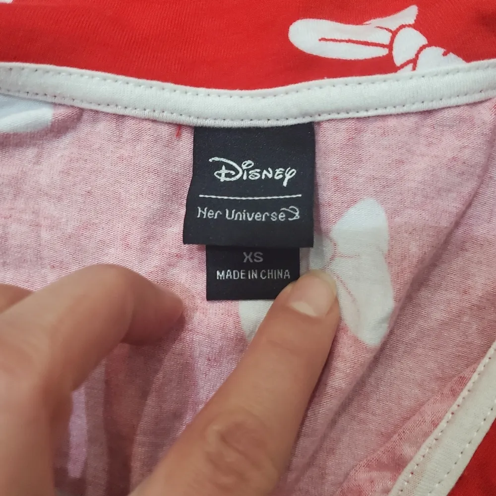 Disney dress size xs but fits regular small-med imo red - Image 3
