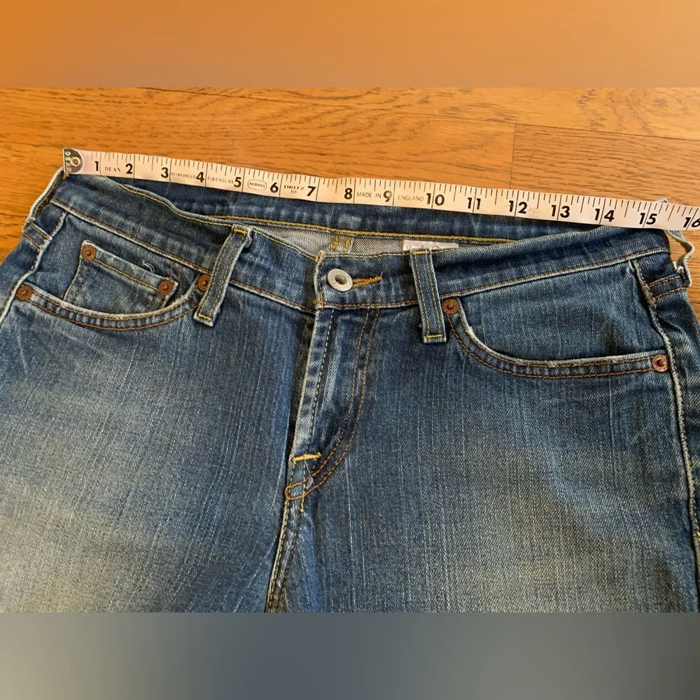 retro rider long length jeans size 28 long - Image 7