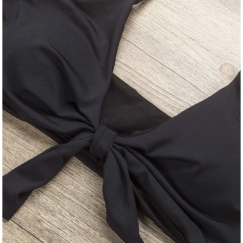 Black High waisted bikini Size Small - Image 7