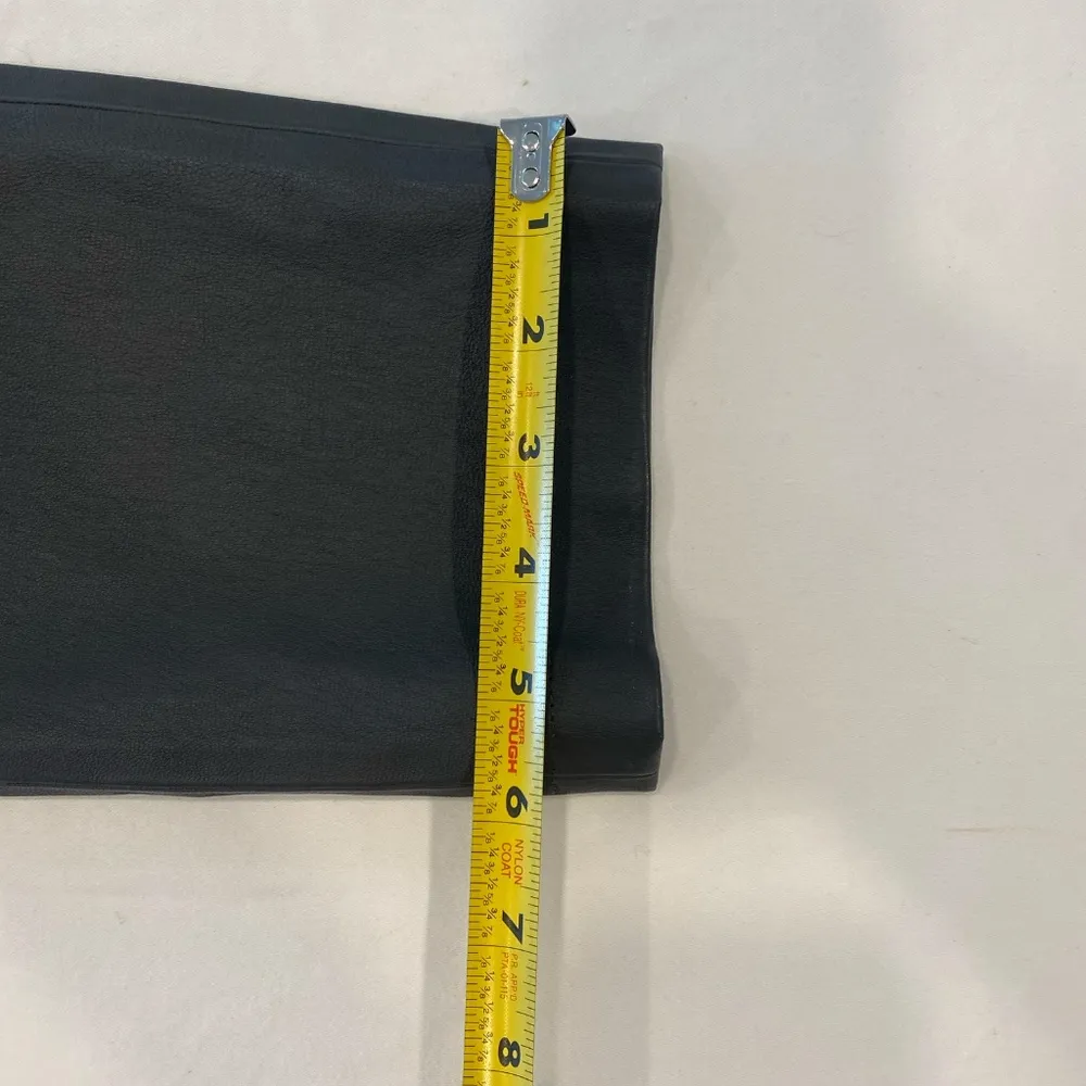 Helmut Lang Women's Lamb Leather Pull On Trousers - 12 - Image 12