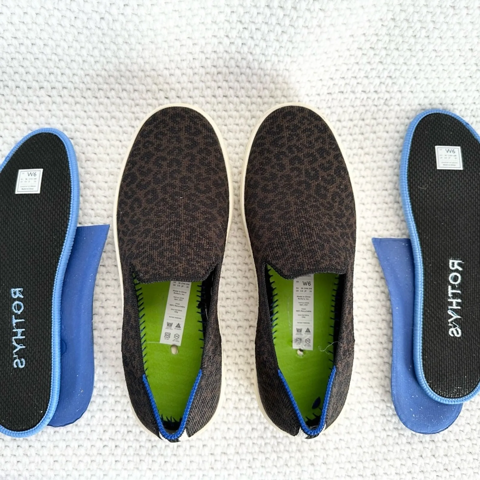 Rothy’s Brown Black Espresso Spot Slip On Sneaker 6 - Image 11