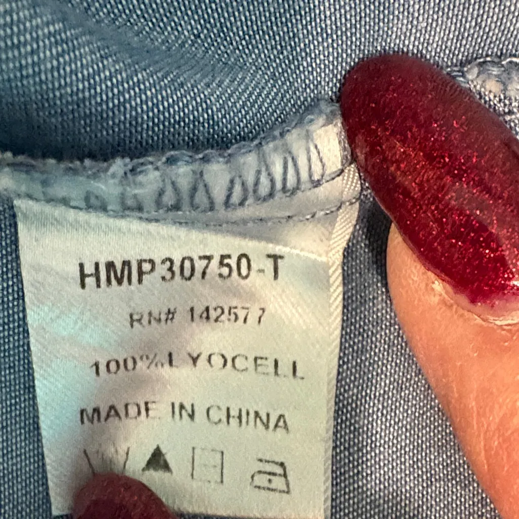 Haute Monde Blue Off-Shoulder Jumpsuit - Image 10