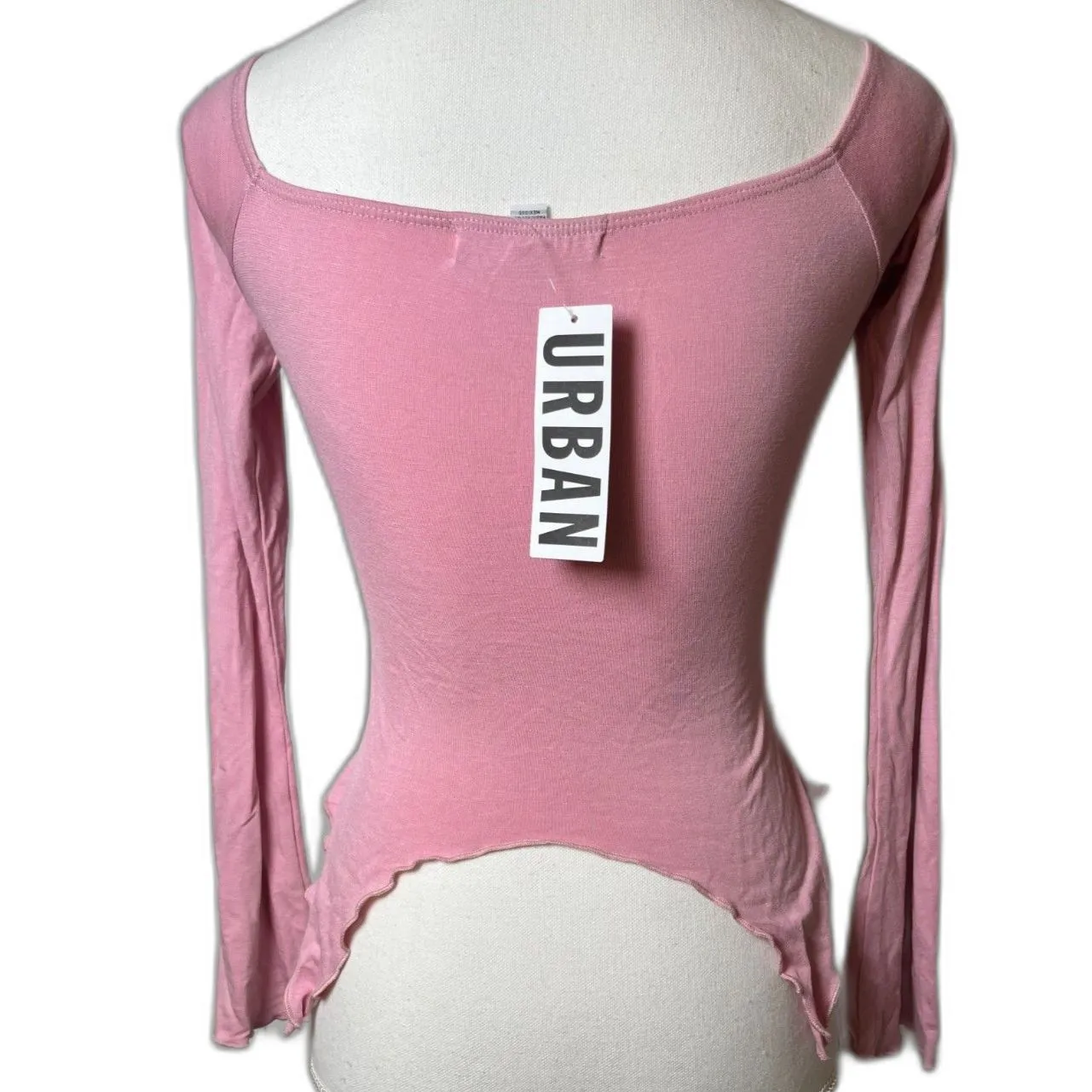 UO Cadence Cinched Flyaway Top Size XS Y2k New With Tags! $39 retail - Image 7