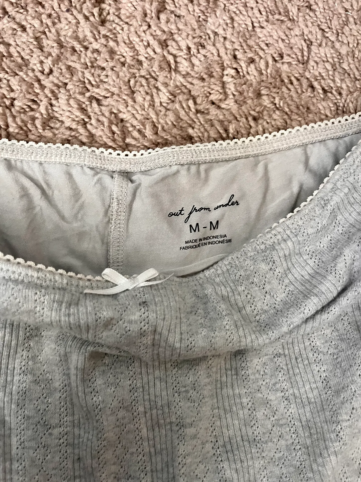 Grey Mini Skirt - Image 2