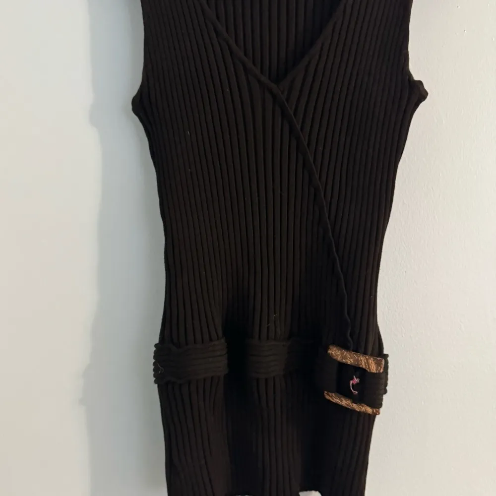 Tailor B moss vintage y2k blouse with belt detail silk blend size M Size M - Image 2