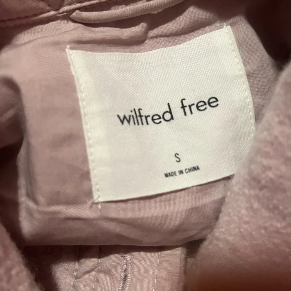 aritzia wilfred cropped wool shacket NWOT - Image 2