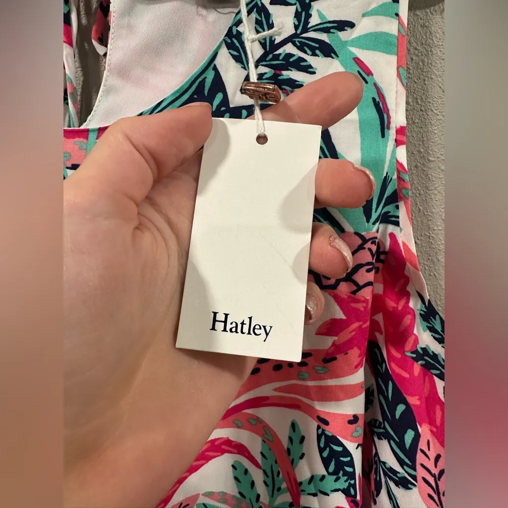 NWT Hatley Meghan Dress Print Pineapple Smoothie Size M - Image 5