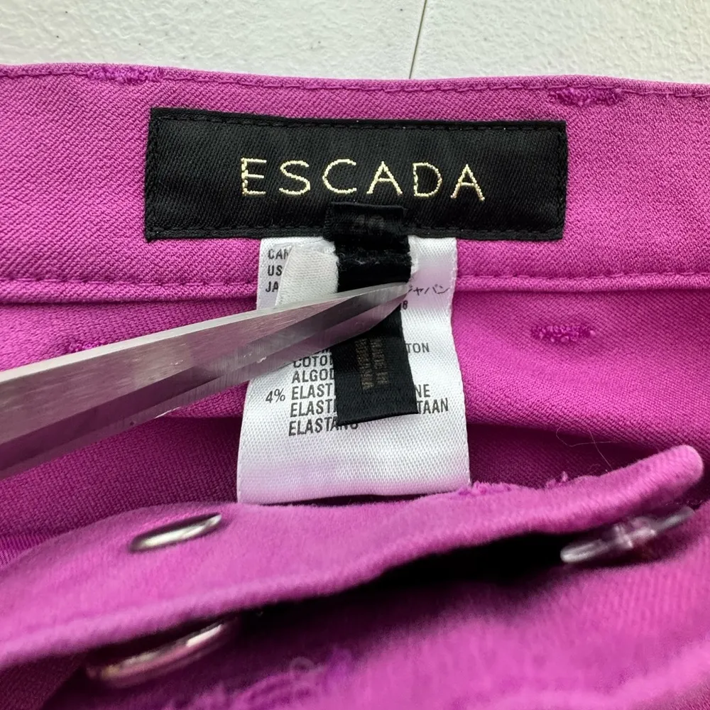 Escada Pink Jeans Size 40 - Image 4