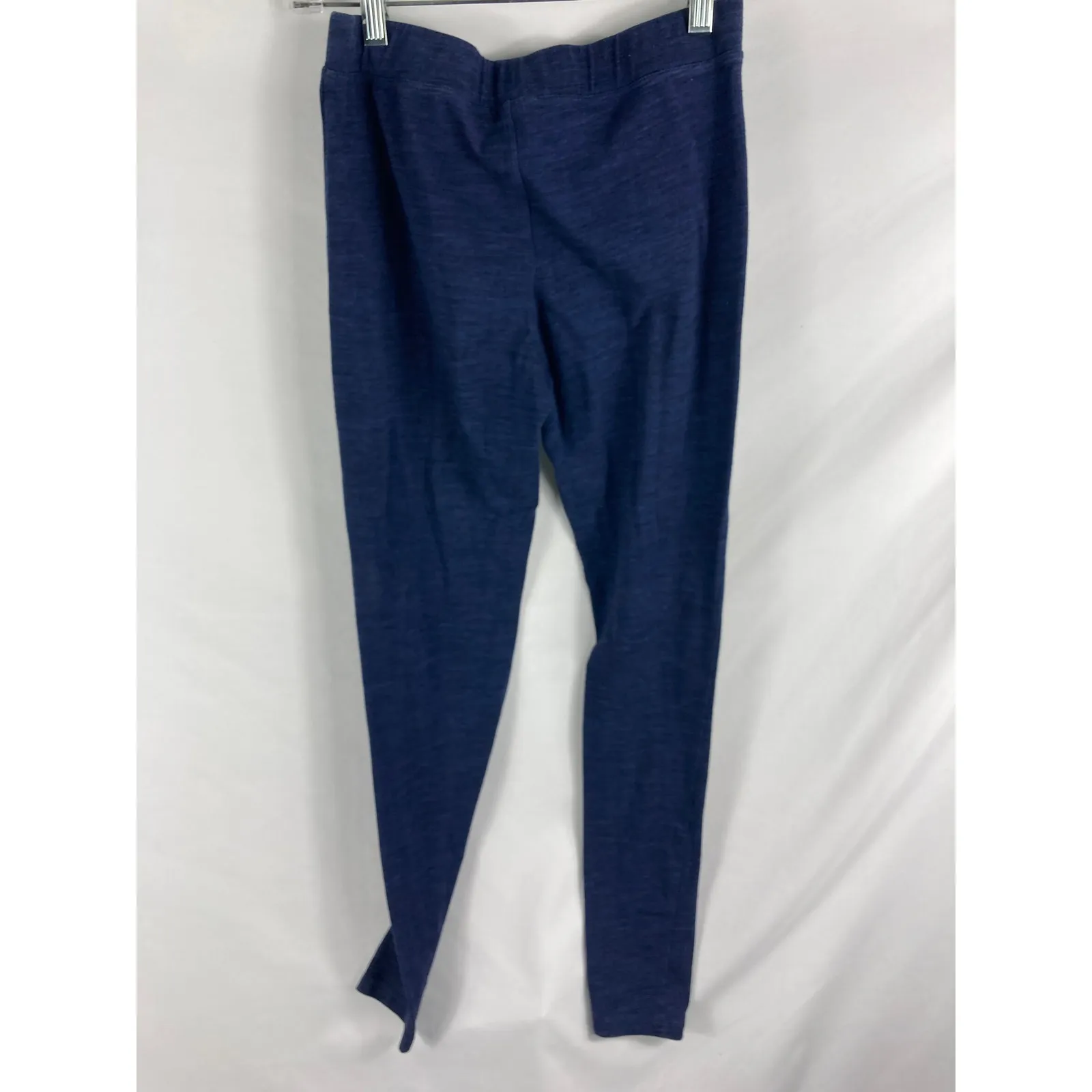Express Heather Blue Casual Leggings Size Small - Image 3