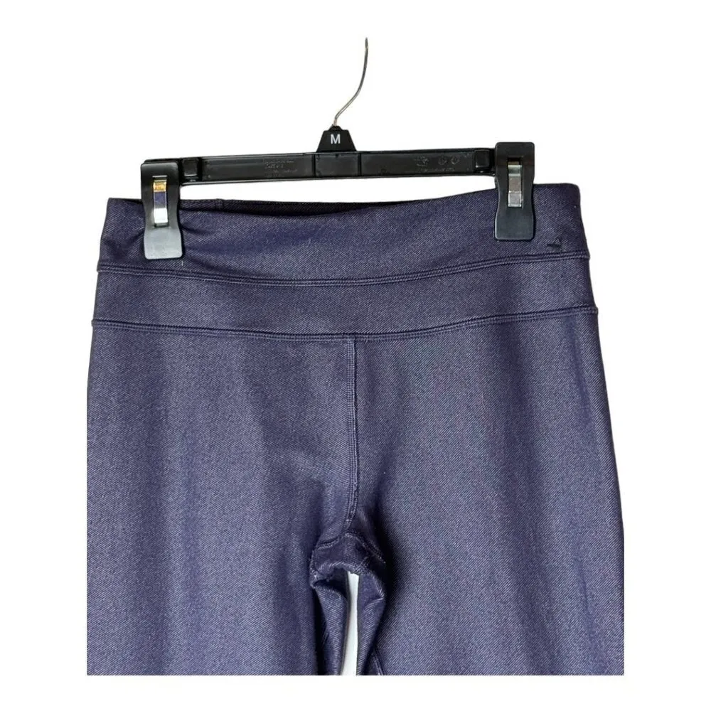 Lululemon Deep Purple Mid Rise Full Length Athletic Leggings Size‎ 2 - Image 3