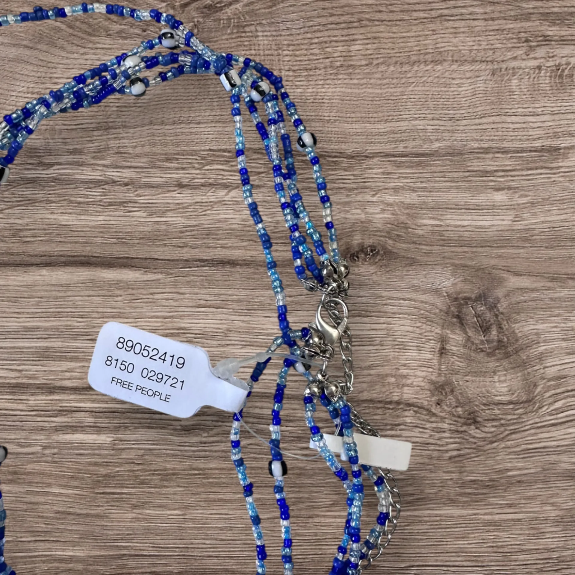 NWT Free People Summer Dive Necklace in Blue - Image 4