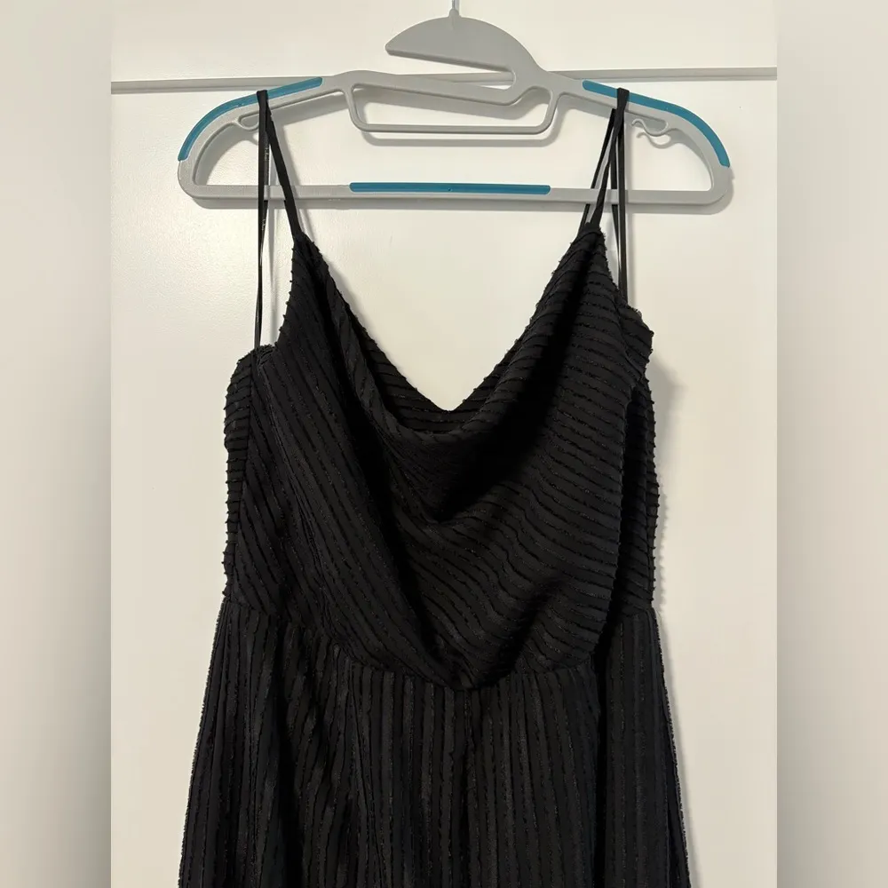Lulus Roxas Black Striped Wide-Leg Jumpsuit - Image 4
