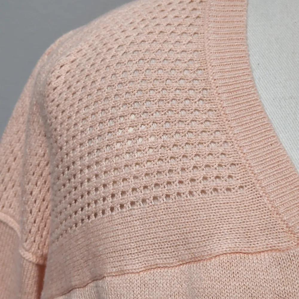 Banana Republic Factory peach piontelle knit dolman sweater size mp - Image 2